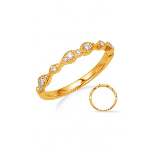 S Kashi & Sons Stackables Wedding Band EN8254-BYG