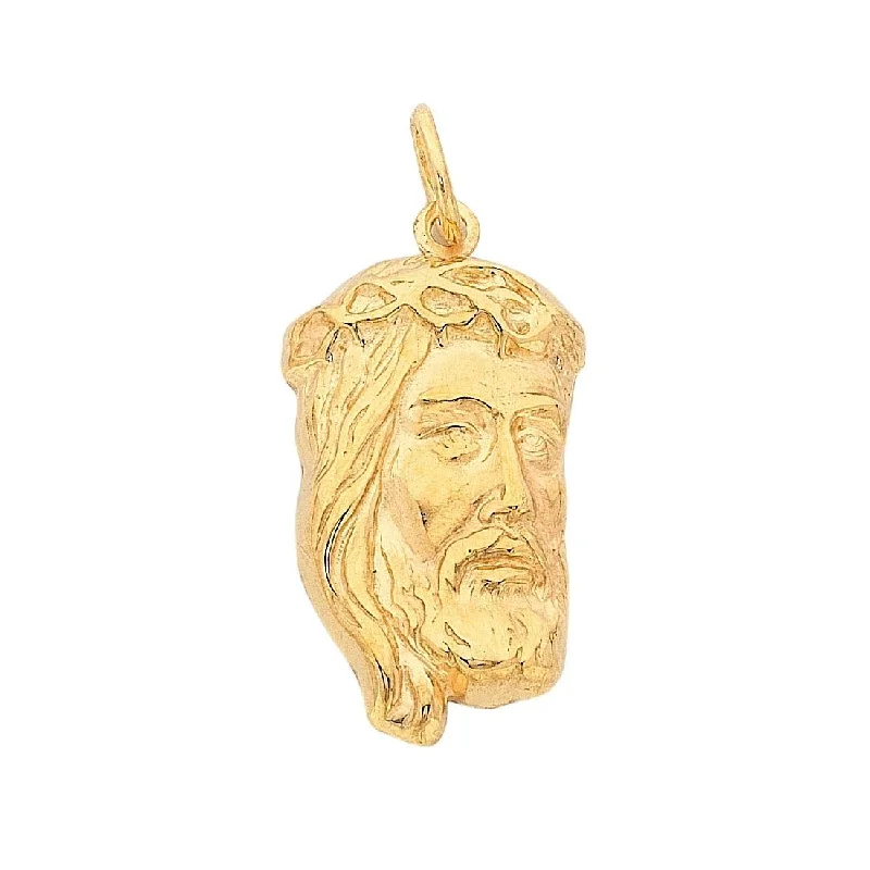 9ct Yellow Gold Jesus Charm