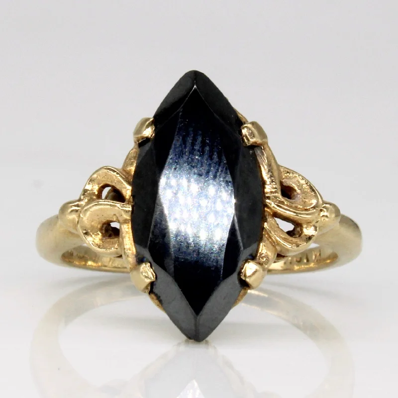 Hematite Cocktail Ring | 3.60ct | SZ 4.75 |