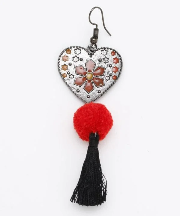 Mexican Heart Earring (1pc)