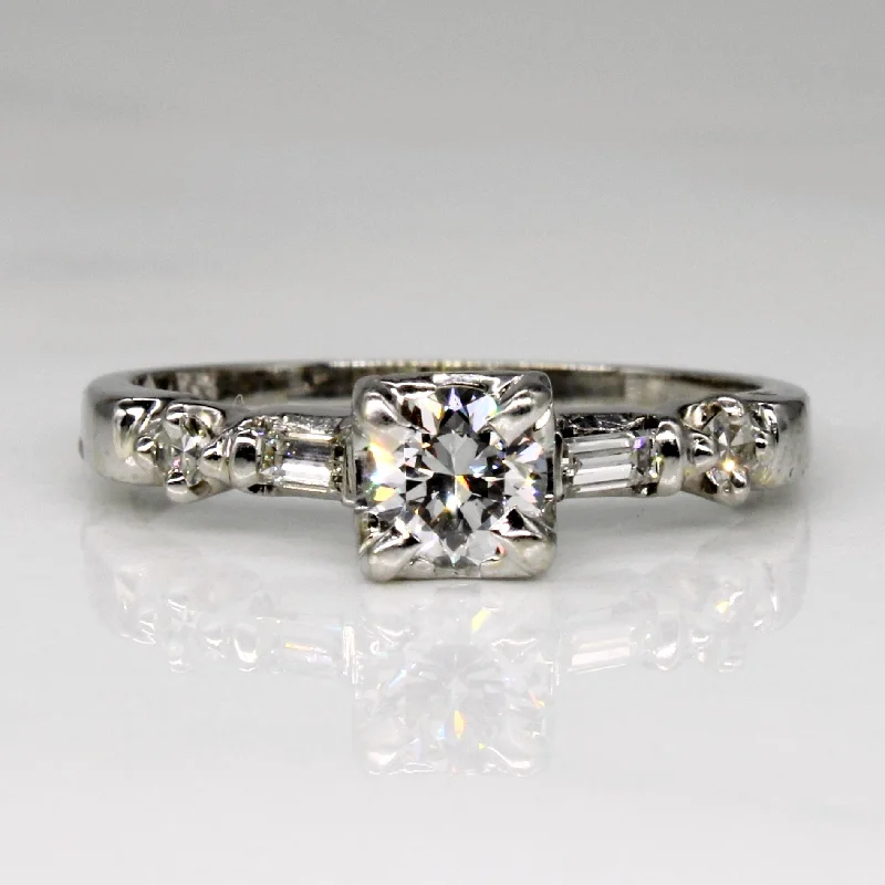 Diamond Engagement Ring | 0.49ctw | SZ 5.75 |