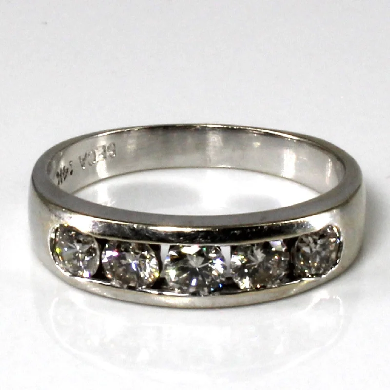 Five Stone Diamond Band | 1.00ctw | SZ 7 |