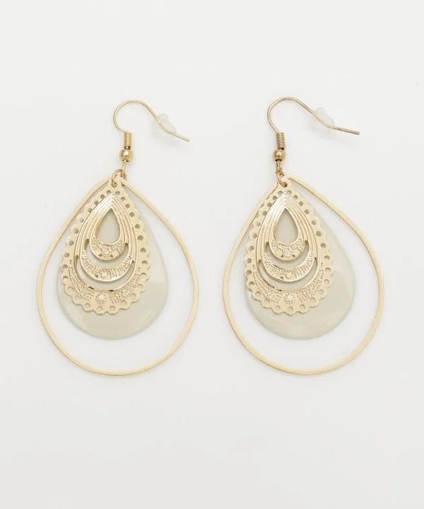 Matte Drop Earrings