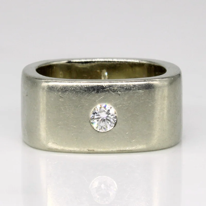 Flush Set Diamond Ring | 0.10ct | SZ 3.5 |