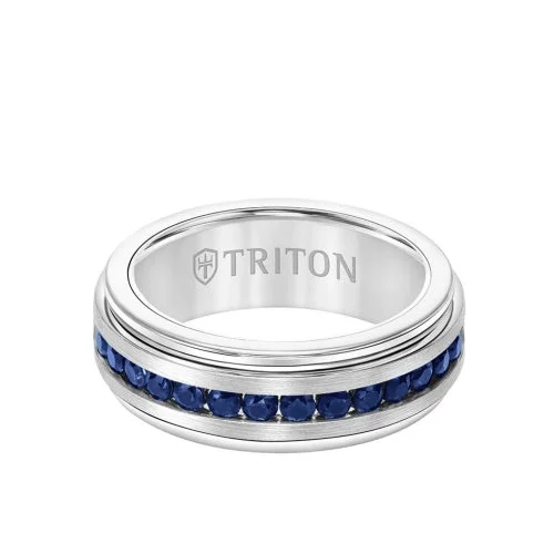 Triton Stone Wedding Band 22-6071SWCS-G