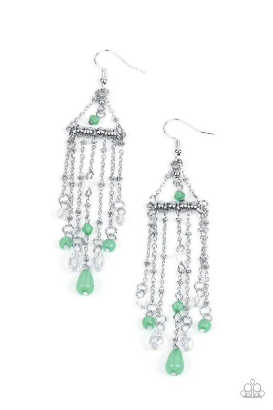 Marina Breeze - Green Earrings