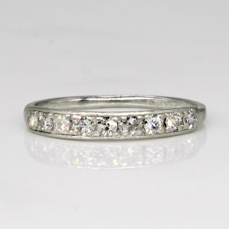 Platinum Diamond Ring | 0.23ctw | SZ 3.75 |