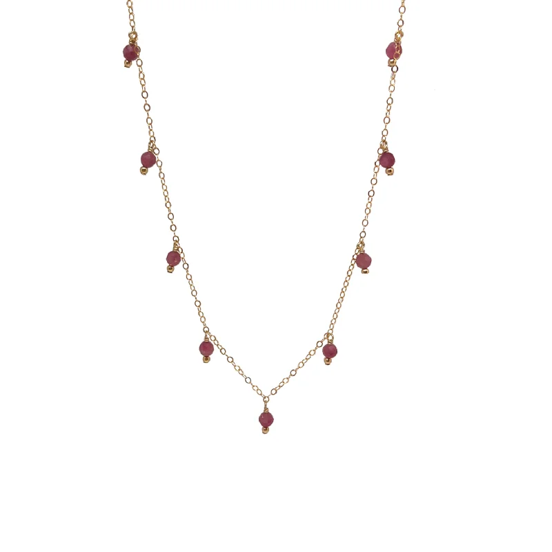 Birthstone Drop Necklace