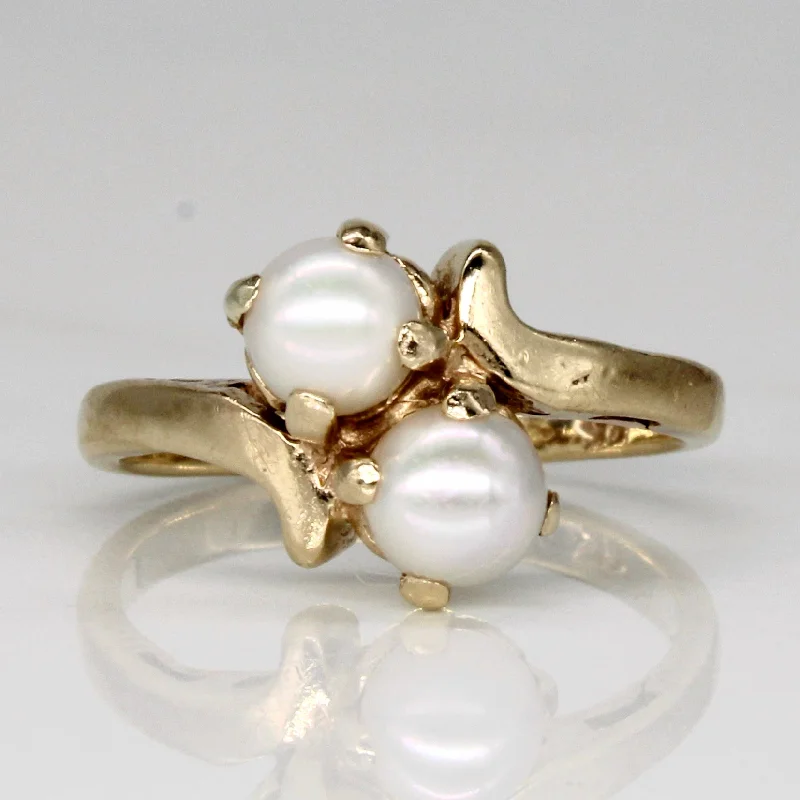 Pearl Waterfall Ring | SZ 5.25 |