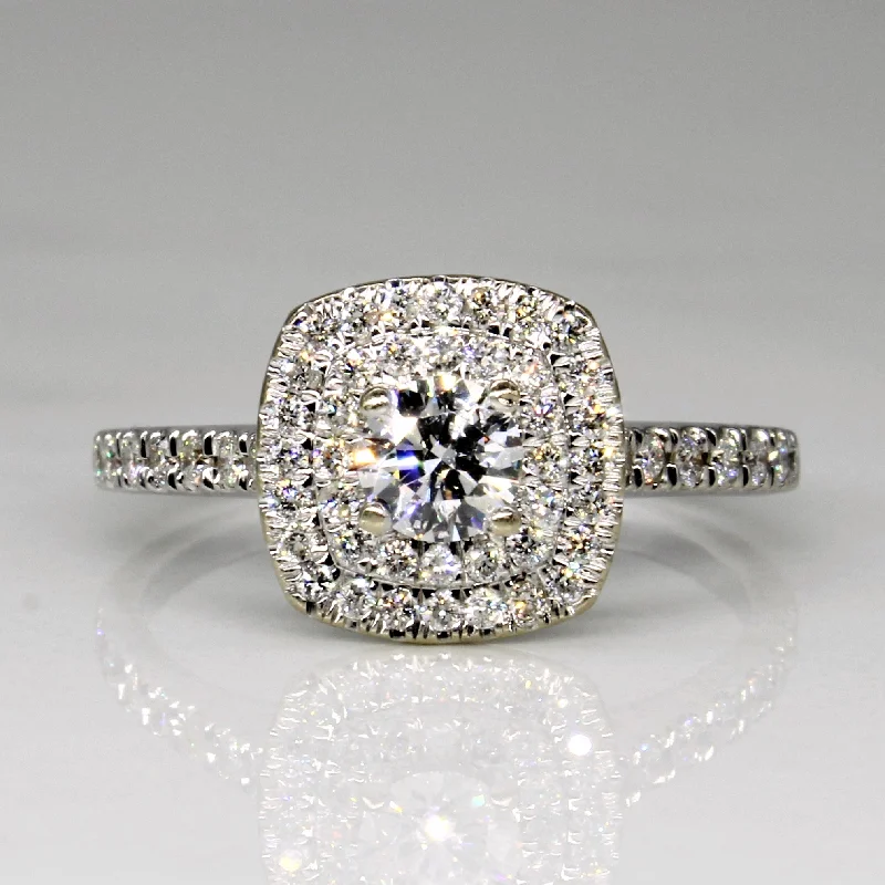 Diamond Engagement Ring | 0.69ctw | SZ 6.75 |