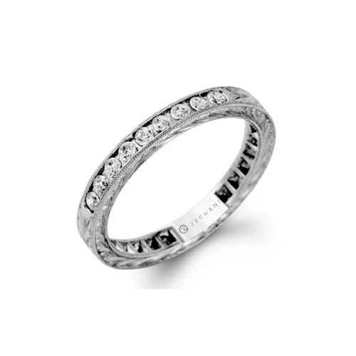 Zeghani Vintage Vixen Wedding Band Zr282