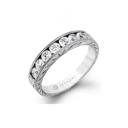 Zeghani Vintage Vixen Wedding Band Zr277