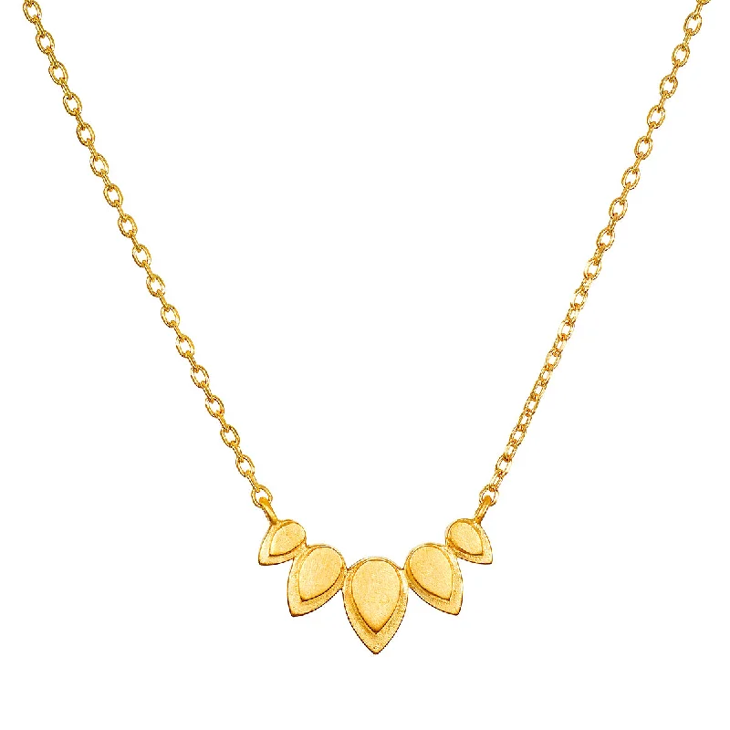 Beauty of Transformation Lotus Petal Necklace