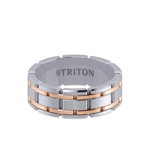 Triton Ride Wedding Band 11-6092WR8-G