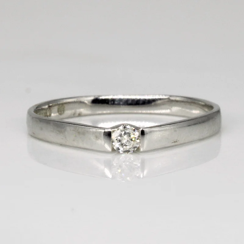 Diamond Engagement Ring | 0.06ct | SZ 5.75 |