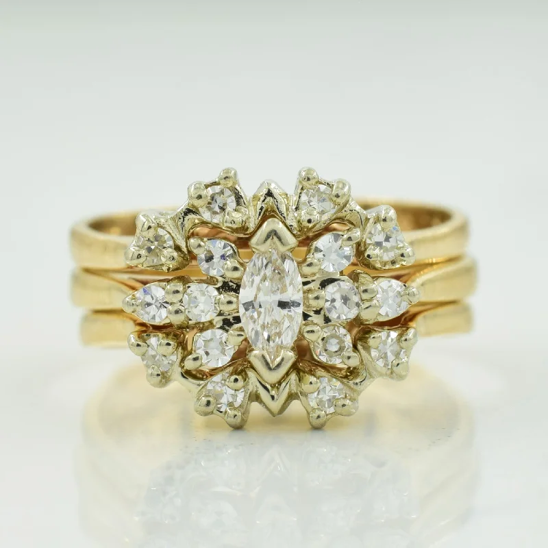 Cluster Diamond Ring | 0.35ctw | SZ 5.5 |