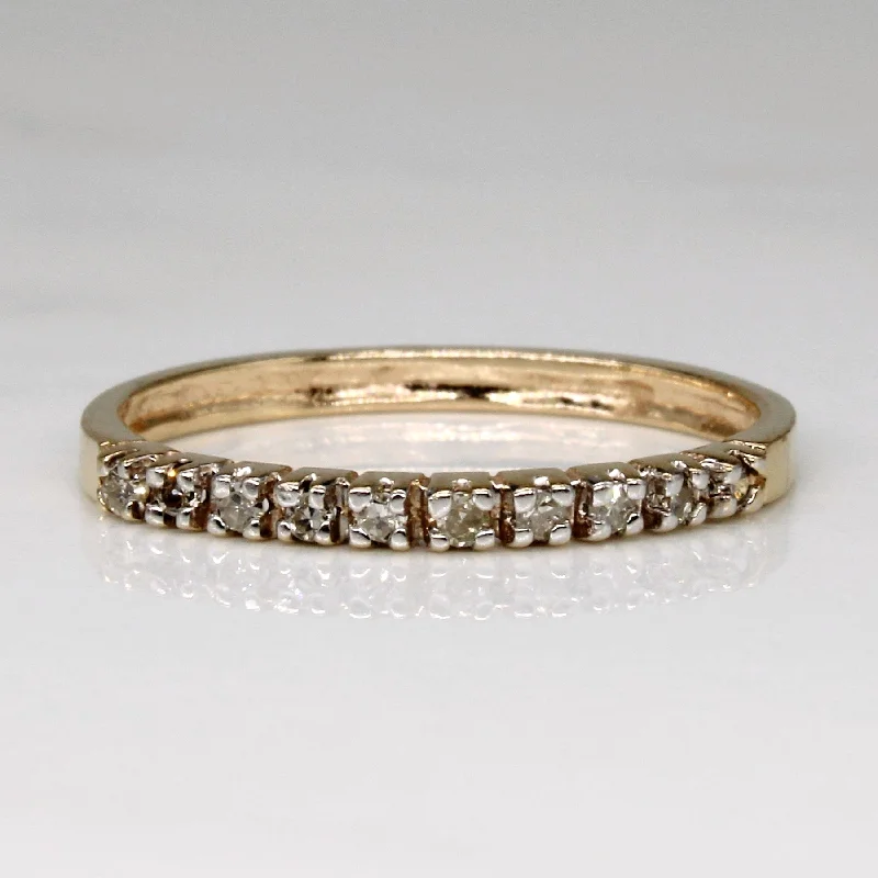 Diamond Band | 0.08ctw | SZ 5.5 |