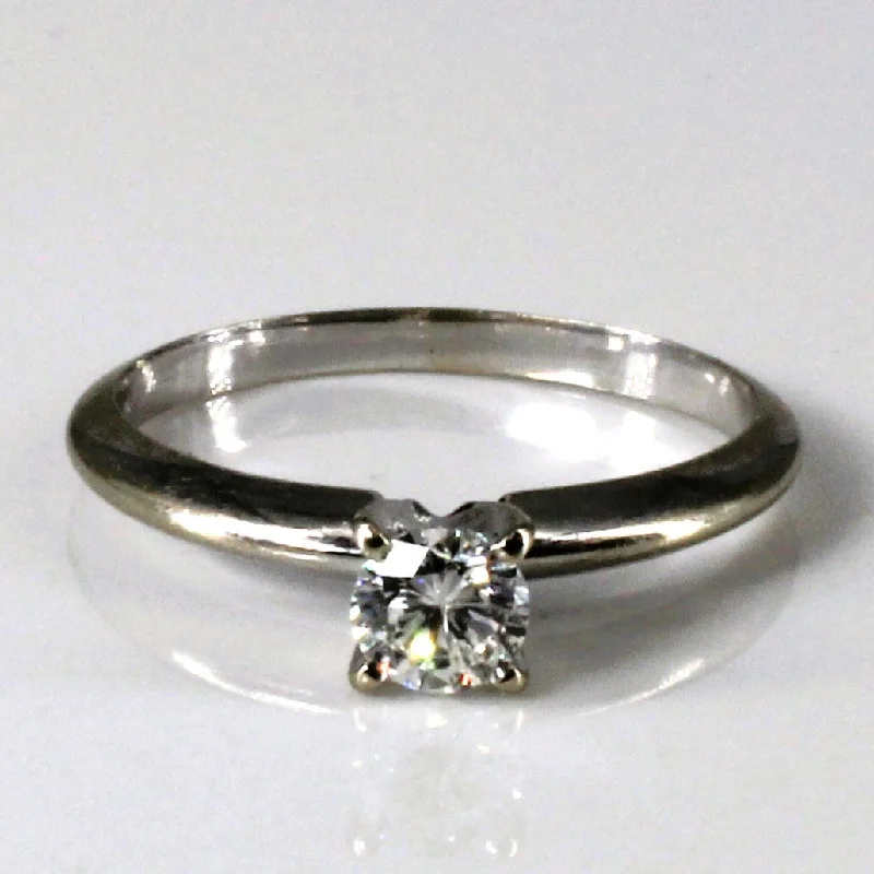 Solitaire Diamond Engagement Ring | 0.29ct | SZ 5 |