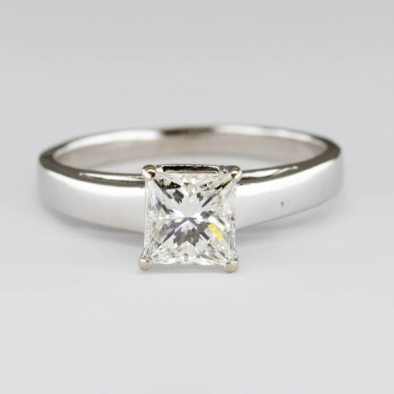 Solitaire Princess Diamond Engagement Ring | 1.07ct | SZ 7 |