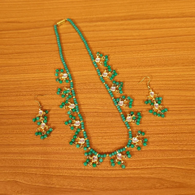 Sea Green Necklace Set