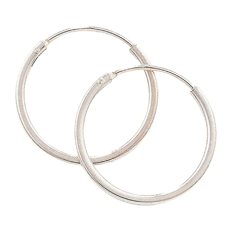 10mm Sleeper Earrings - Sterling Silver