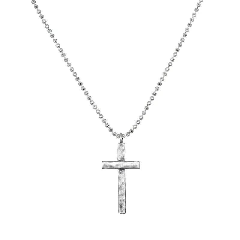 Guided by Faith Cross Men's Necklace