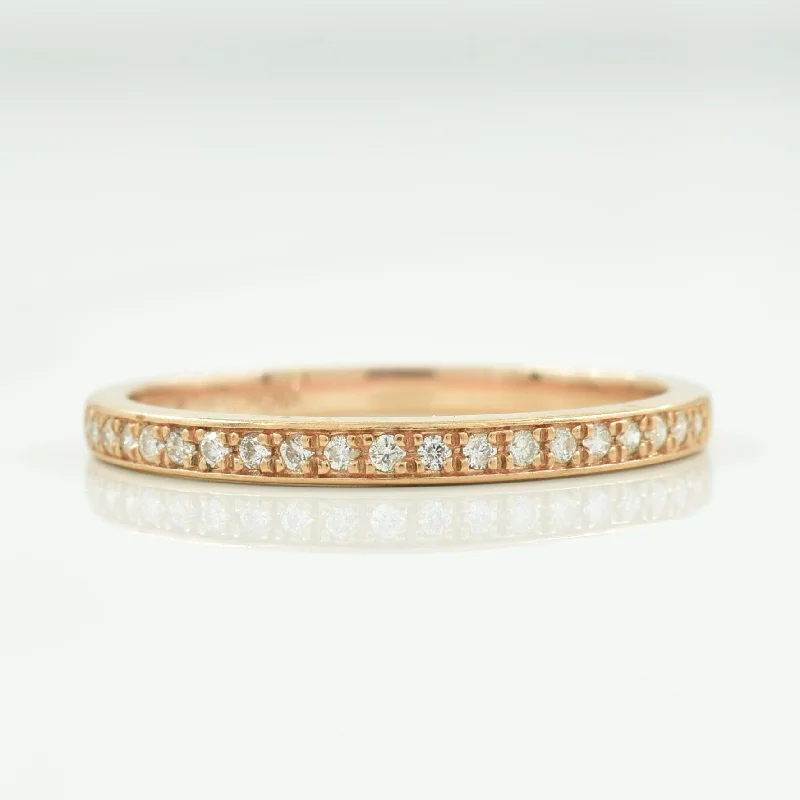 Semi Eternity Diamond Ring | 0.10ctw | SZ 6.5 |