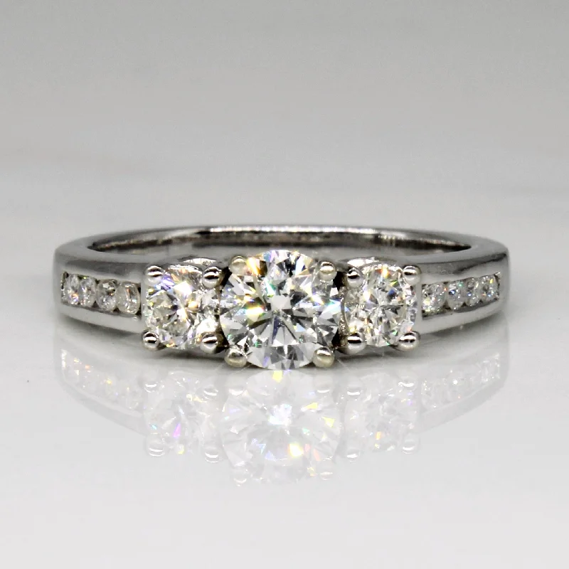 Diamond Engagement Ring | 0.95ctw | SZ 6.75 |