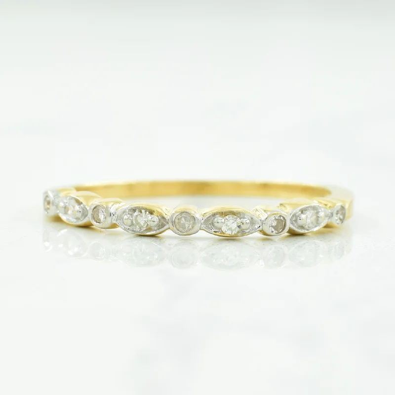 Semi Eternity Diamond Ring | 0.07ctw | SZ 7 |