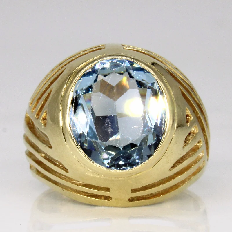 Topaz Cocktail Ring | 4.00ct | SZ 7 |