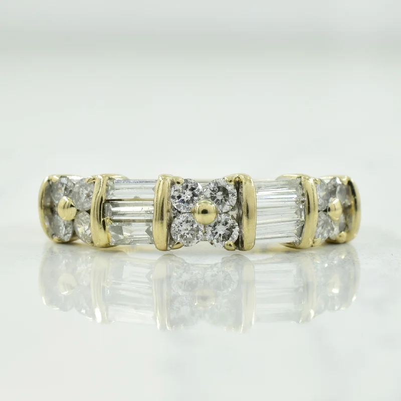 Mixed Cut Diamond Band | 0.54ctw | SZ 6.75 |