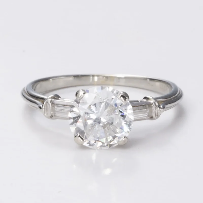 14k Accented Engagement Diamond Ring | 1.50 ct | Sz 6