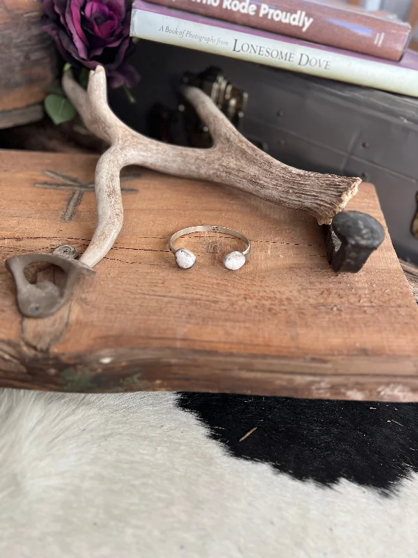 Adjustable Cuff Dove Navajo Sterling Silver Bracelet