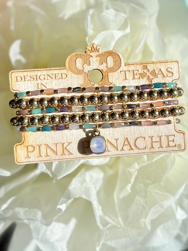 Panache Pastel & Gold Bracelet