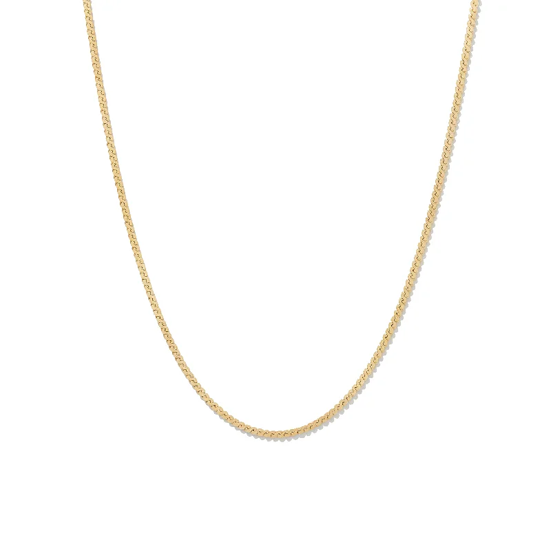 Serpentine Chain Necklace