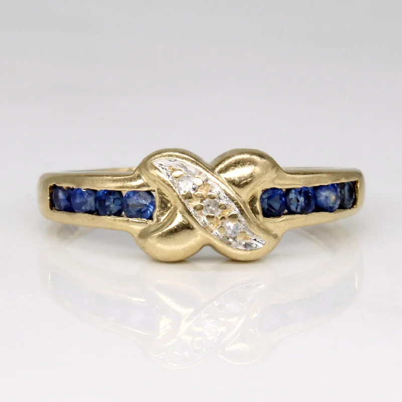 Sapphire & Diamond Ring | 0.27ctw, 0.02ctw | SZ 6 |