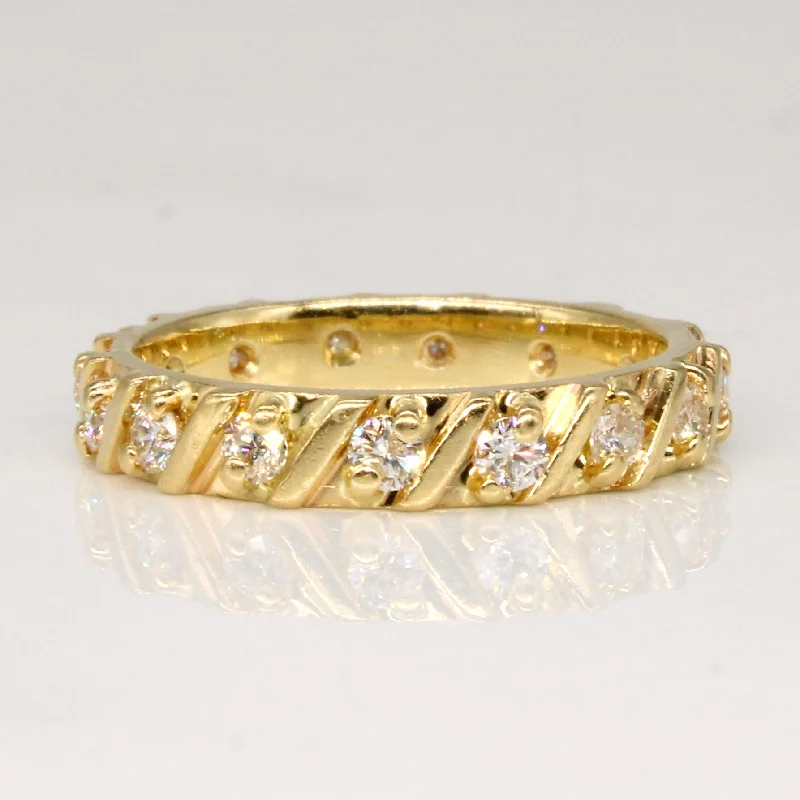 Diamond Eternity Ring | 0.68ctw | SZ 5 |