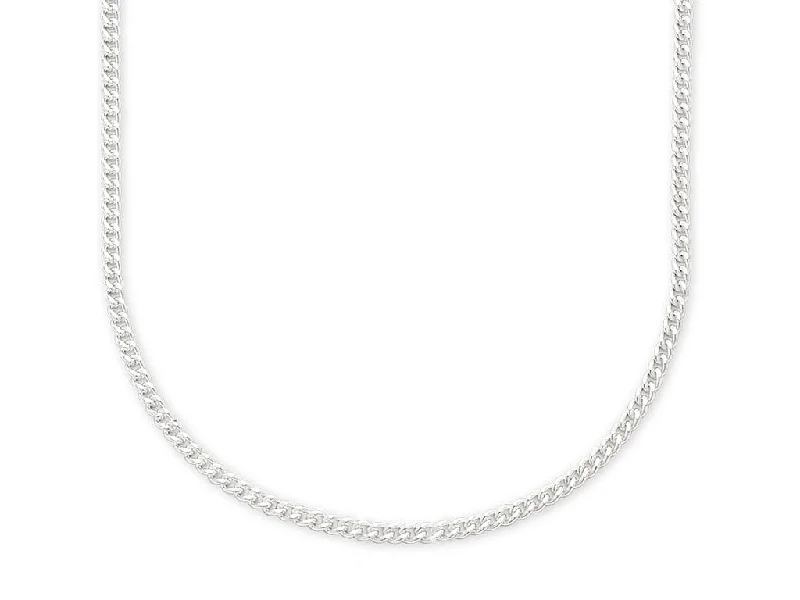 Sterling Silver 40cm Curb Chain